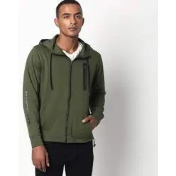 ZipFront Drawstring Hoodie